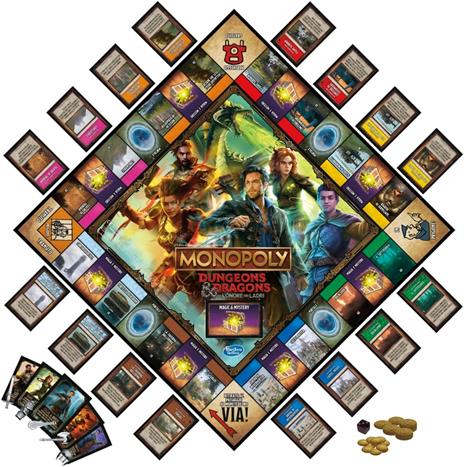 Hasbro - Monopoly - Dungeons & Dragons L'Onore dei Ladri - Gioco da Tavolo  - Rumble Store