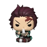 POP Animation! Vinyl Figures Demon Slayer- Tanjiro w/Noodles 9 cm - immagine 2