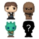 Star Wars Bitty POP! Vinyl Figure 4-Pack Han Solo 2,5 cm - immagine 2